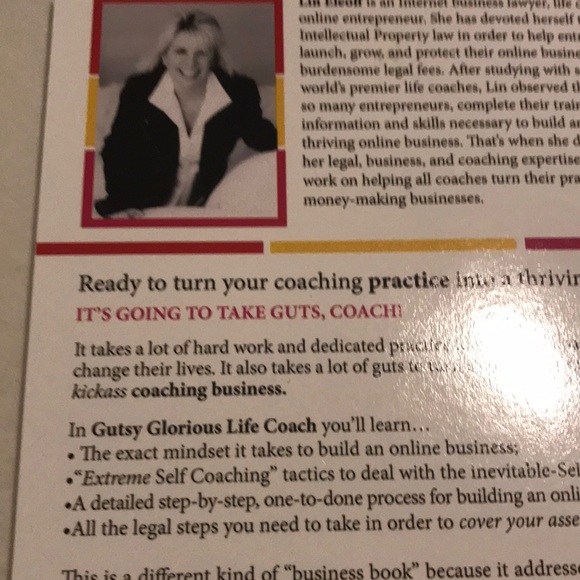 Gutsy Glorious Life Coach Book - Picture 5 of 6